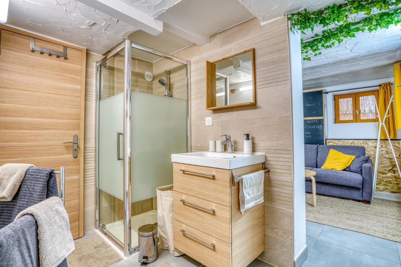 Апартаменты Sous-Sol Amenage 32M2 - Proche Paris Обервилье Экстерьер фото